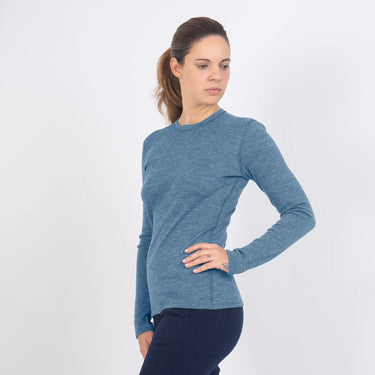 womens alpaca wool sweater warm color baby blue