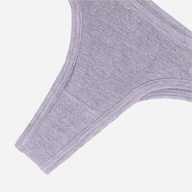 womens sustainable alpaca wool 160 ultralight thong color lilac