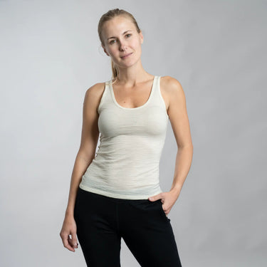 womens comfortable fit tank top ultralight color Undyed