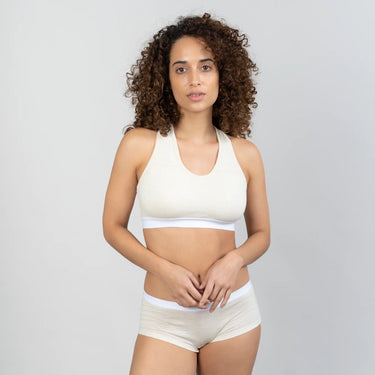 womens sustainable brand panties ultralight color Undyed