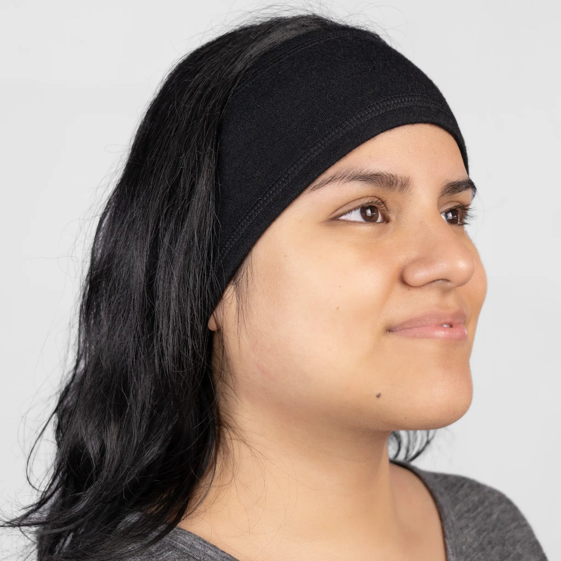 unisex headband ecological color black
